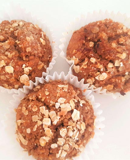 Vegan Oatmeal Muffins