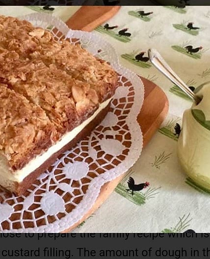 Bienenstich Cake (Bee Sting Cake)