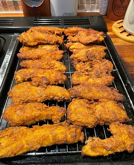 Spicy Peanut Butter Chicken Tenders