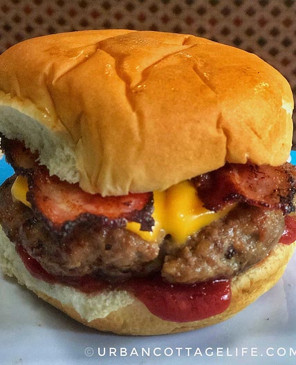 Pork & Beef Burgers