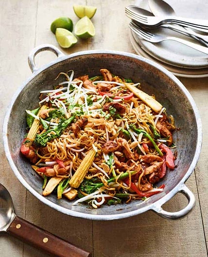 Honey MustardChow Mein · Nadiya Hussain