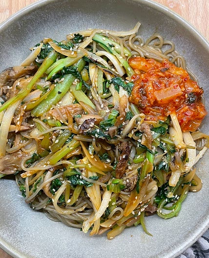 Korean style Str fry (Japchae)