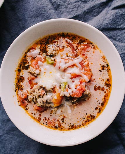 Low Carb Italian Sausage Soup