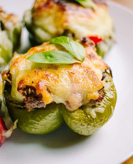 Italian Sausage Stuffed Peppers