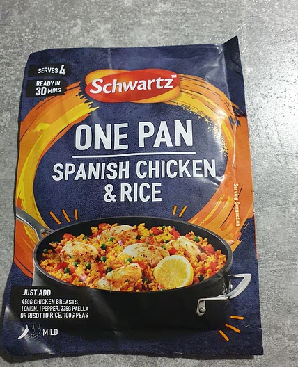 One Pan Spanish Chicken & Rice
