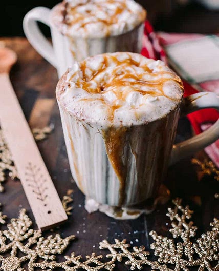 Salted Caramel Hot Chocolate Recipe