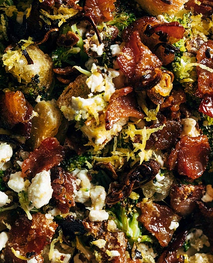 Liz's Roasted Broccoli Salad