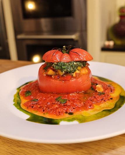 Stuffed Tomatoes with Ratatouille - James Martin Chef