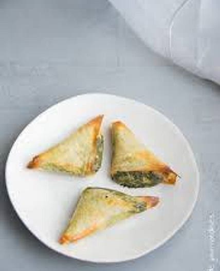 Samoussa épinards feta