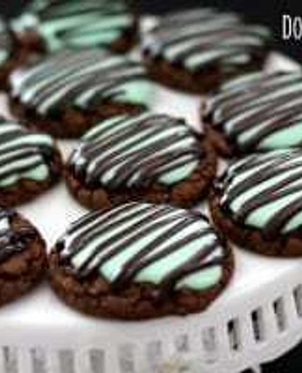 DOUBLE FUDGE MINT COOKIES