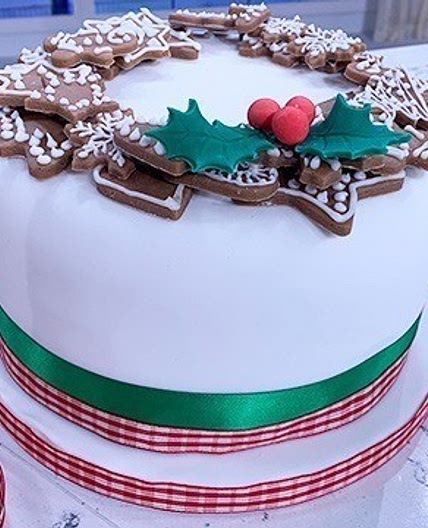Juliet Sear's Christmas cake