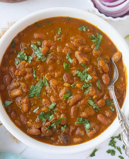 Instant Pot Rajma Masala (Red Kidney Beans Curry)
