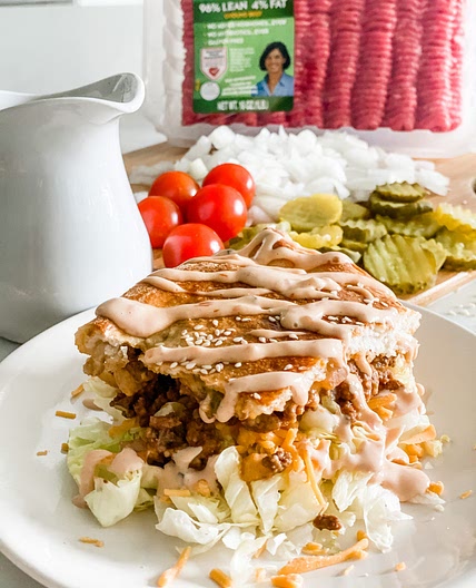 Lightened Up Hamburger Casserole
