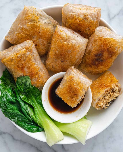 Easy Vegan No-Chop Dumplings