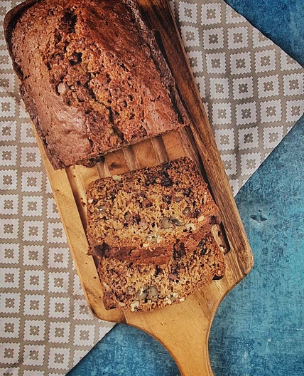 Chocolate Chip & Pecan Banana Bread