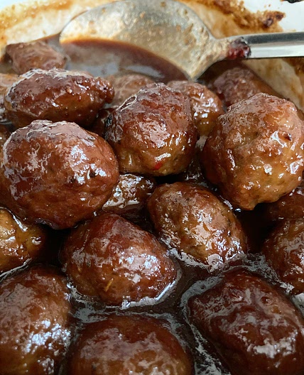 Grape Jelly Meatballs