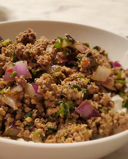 Jen's Beef and Rice Thai Dish