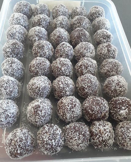 School bliss balls
