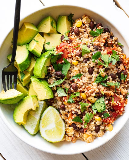 Vegan Mexican Quinoa Bake