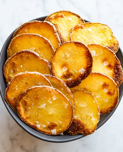 Homemade Baked Potato Chips