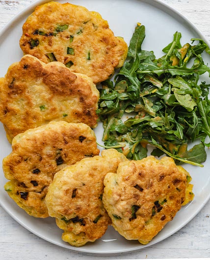 Corn & Scallion Fritters