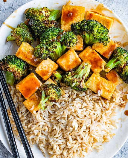 Sheet Pan Tofu & Broccoli Teriyaki