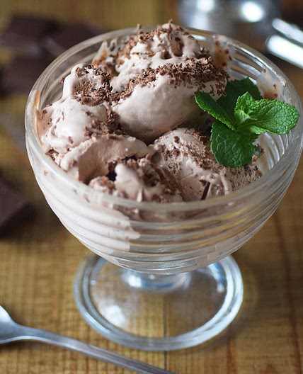 Chocolate Greek Yogurt Ice Cream