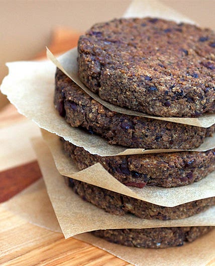 Olive Lentil Burgers