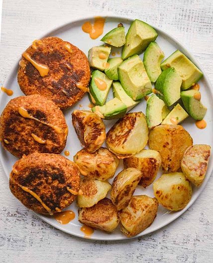 Sun-Dried Tomato Tempeh Burgers
