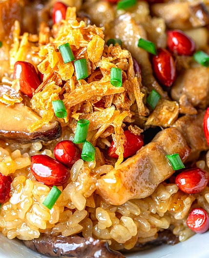 Sticky Rice With Pork Belly