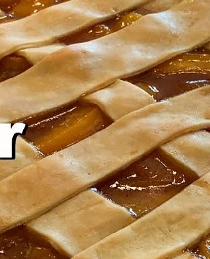 Peach cobbler