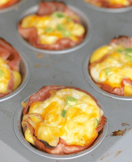 BAKED HAM AND EGG CUPS