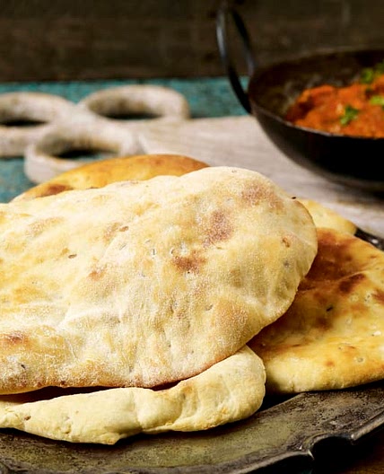 Naan Bread with Onion and Cumin