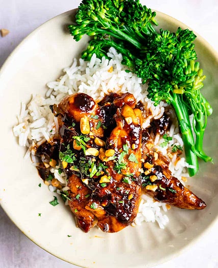 Easy 30 Minute Spicy Korean Chicken