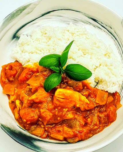 Japanese Tomato Curry Rice