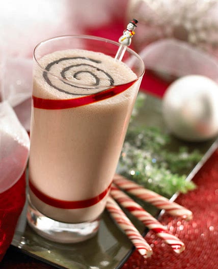 Peppermint Chocolate Frost Smoothie