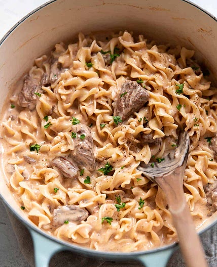 World's Best Beef Stroganoff