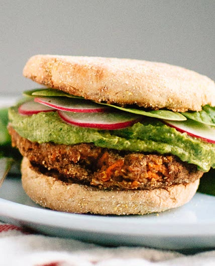 Lentil Veggie Burgers