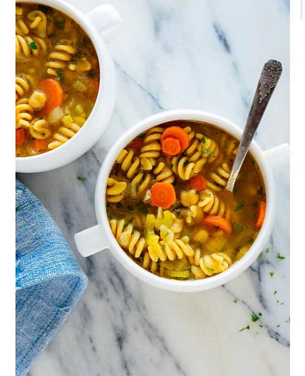 Chickpea Noodle Soup