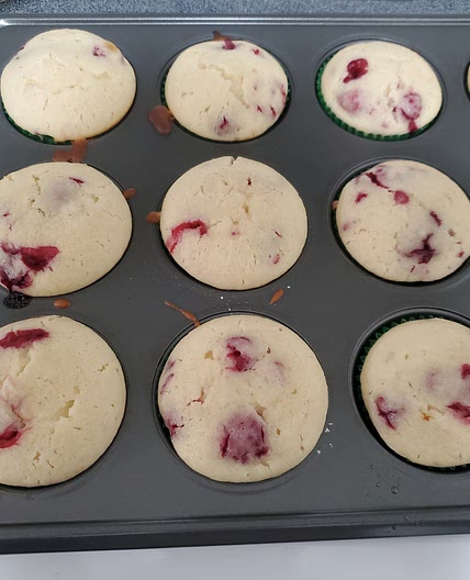 Lemon Raspberry Muffin