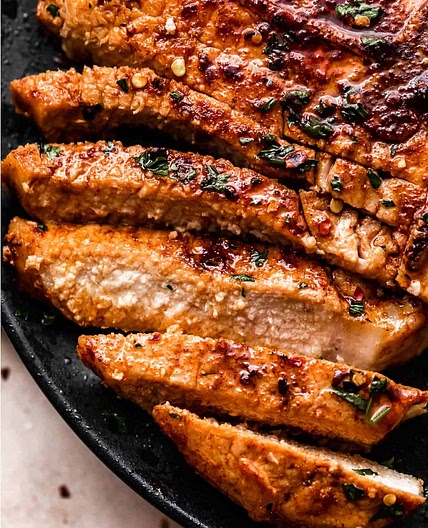 Juicy Air Fryer Pork Chops