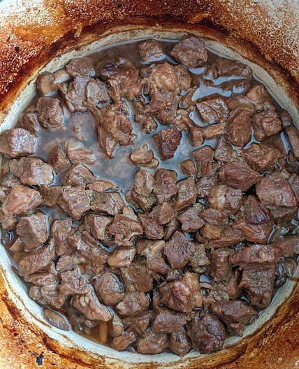 Pot Roast with Balsamic Mushrooms and Onions