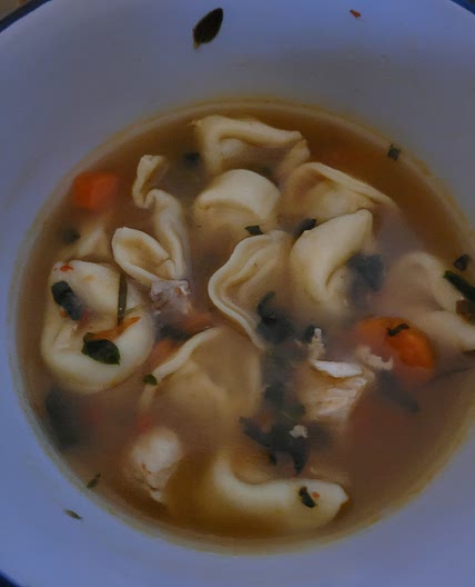 Chicken Tortellini Soup