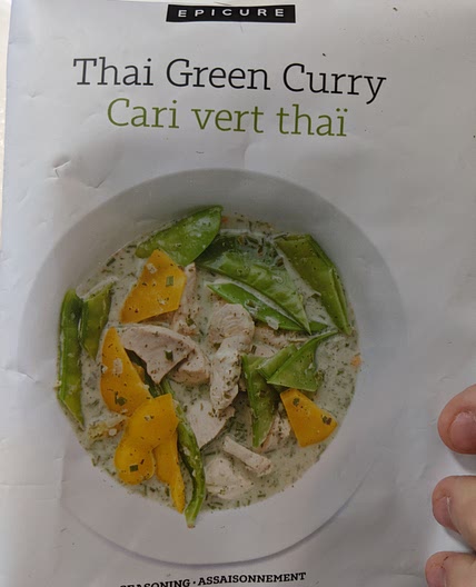 Thai green curry