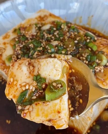 Easy spicy silken tofu recipe