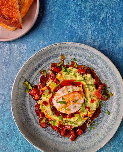 Guacamole Eggs