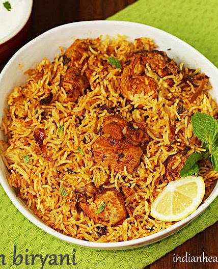 Chicken And Pumpkin Biryani