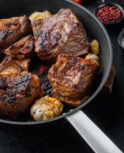 Red Wine-braised Short Ribs
