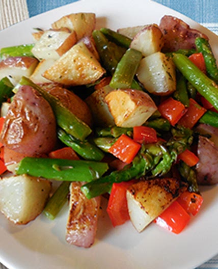 Spring Asparagus and Potato Salad | PKU