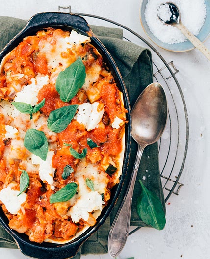 Tonijn lasagne